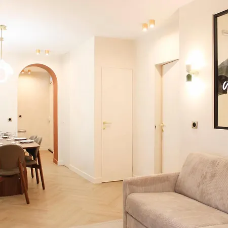 Chaumont Апартаменты Париж