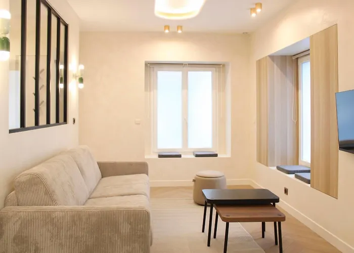 アパート Chaumont パリ